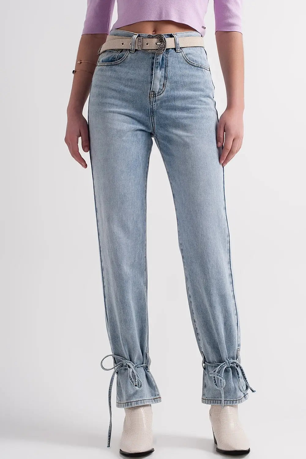 Drawstring Jeans